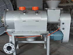 氣旋篩處理輕比重、粘度大、易團聚的細粉物料